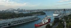 Scenic panoramic coastal view