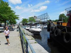 Canal de Lachine in Vieux-Port, Montréal