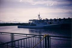 HMCS Nipigon docked at the old port of Montreal