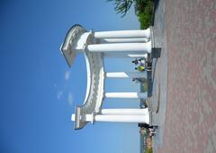 Rotunda of Friendship between Nations in Poltava, Ukraine