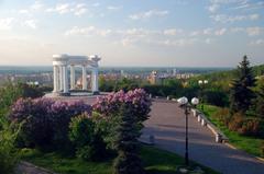 White Colonnade in Poltava Ukraine