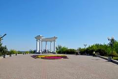 Bila Altanka pavilion in Poltava, Ukraine