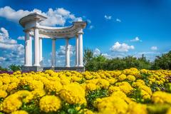 Bila Altanka rotunda in Poltava, Ukraine