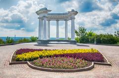 White rotunda, Poltava, Ukraine