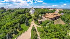 Holy Cross Exaltation Cathedral in Poltava, Ukraine