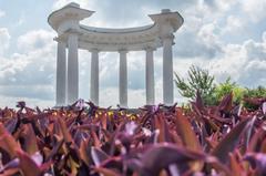 White rotunda in Poltava