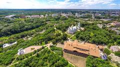 Holy Cross Exaltation Cathedral in Poltava, Ukraine