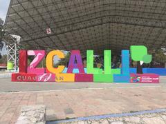 Cuautitlan Izcalli letters display