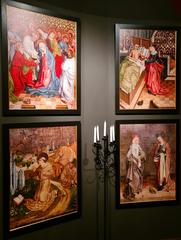 Gothic panel paintings in Kreuzherrenmuseum, Prague