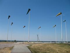 Environmental artwork Winds at the top of Malminkartanonhuippu hill in Helsinki