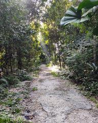 Fort Siloso trail in Sentosa, Singapore