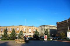 Memorial about Repression in USSR at Lubyanka Square in Moscow