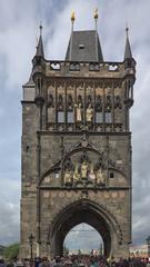 Charles Bridge and Old Town Bridge Tower in Prague