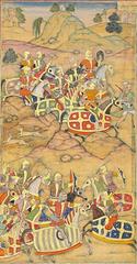 Kamal Khan defeats the army of Gakhars and captures Sultan Adam and his son Lashkari