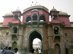 Ancient gate in Ram Nagar