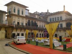 Inner courtyard view in Ram Nagar