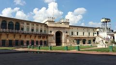 Entrance area of Ramnagar Fort