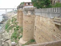 Ganges River beside Ramnagar Fort