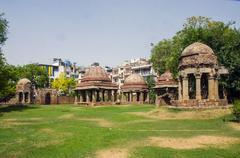 Hauz Kash Fort in daylight