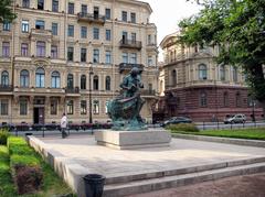 Saint Petersburg Peter Carpenter monument