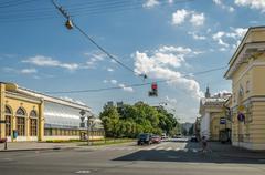 Potemkinskaya Street in Saint Petersburg