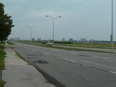 Baseline Road in Ottawa, Ontario with Central Experimental Farm