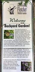 Backyard garden at Central Experimental Farm, Ottawa