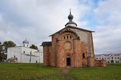 Yaroslavl court and Paraskeva Pyatnitsa Church in Russia