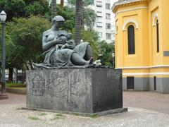 Mãe Preta monument in Largo do Paiçandu, São Paulo, Brazil