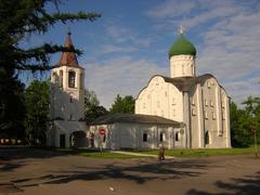 Fiodora Stratilata church in Veliky Novgorod, Russia