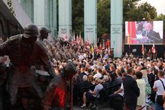 Celebrations of the 74th anniversary of the Warsaw Uprising