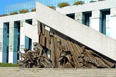 Warsaw Uprising Monument in Poland