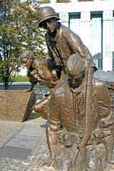 Warsaw Uprising Monument in Warsaw, Poland