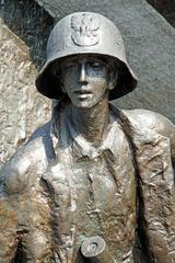 Warsaw Uprising Monument in Warsaw, Poland