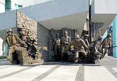 Warsaw Uprising Monument in Poland