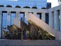 Warsaw Uprising Monument in Warsaw