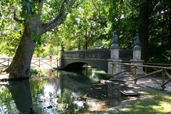 Ponte delle Sirenette at Parco Sempione in Milan