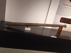 17th-18th century iron cannon at Bapu Museum