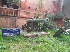 Historical cannon at Tranquebar