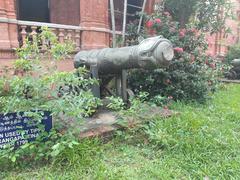 Cannon used by Tippu Sultan at Srirangapatnam, 1799