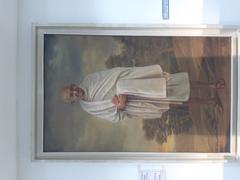 Gandhi portrait oil painting by K.V. Vaidyanathan