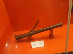 18th century iron hand cannon from Bapu Museum, Vijayawada