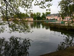 Benrath Palace and Park in Düsseldorf, 2017