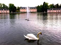 Benrath Palace and Park in Düsseldorf, 2017