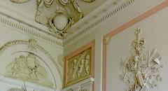 Stucco molding at Benrath Palace by Giuseppe Albuccio