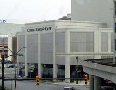 Detroit Opera House exterior view