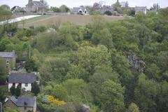 View from the ramparts of Dinan