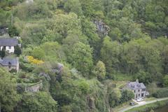 View from the ramparts of Dinan