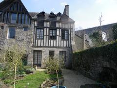 Port de Dinan with historic houses