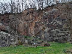 Vieille Rivière climbing site in Lanvallay, Côtes d'Armor